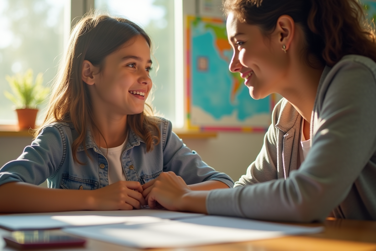 enseignant enfants