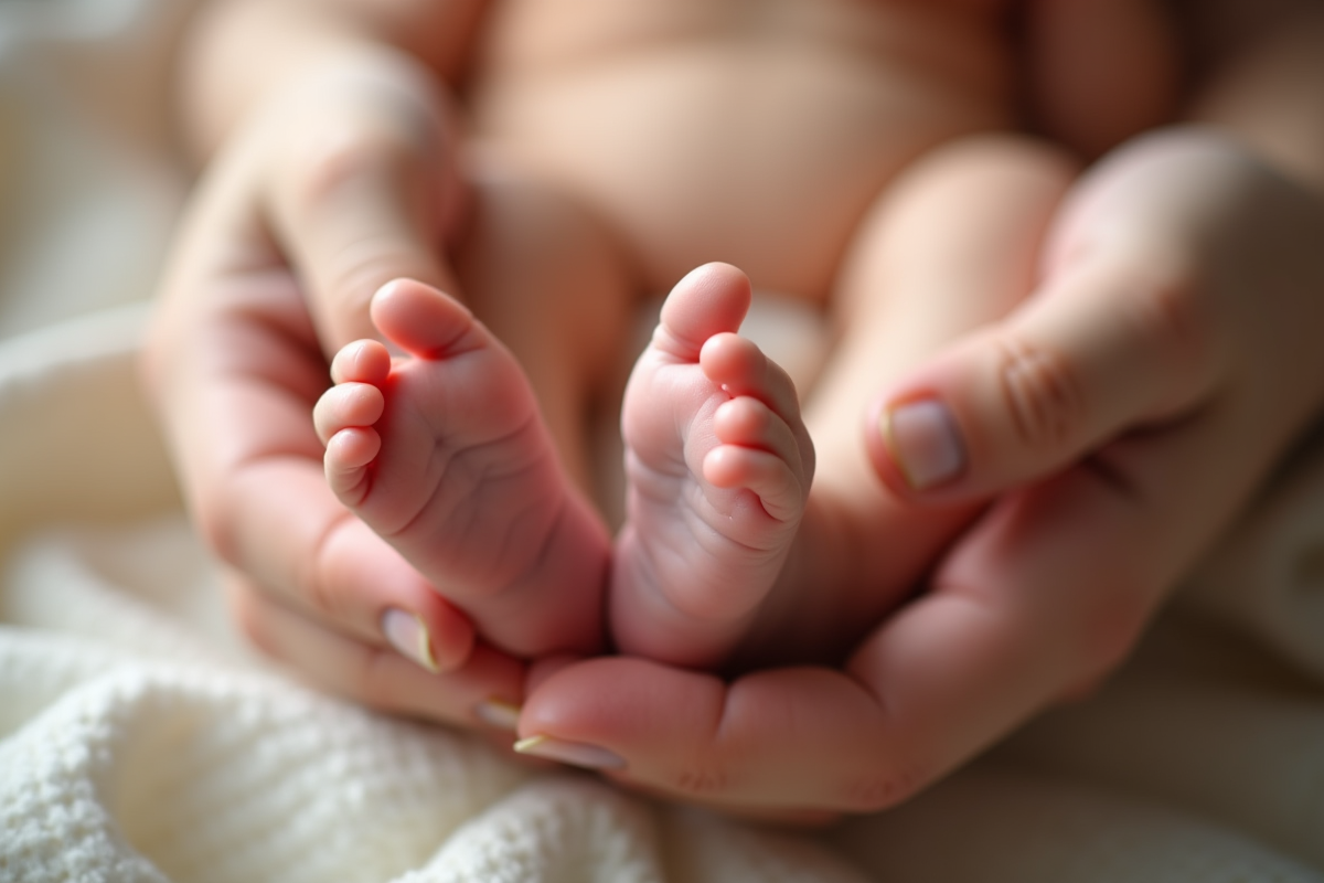 bébé démange